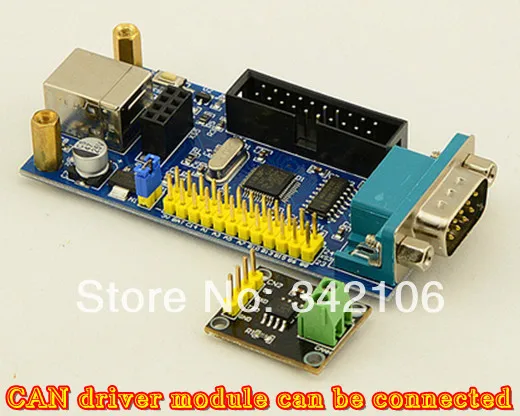 Бесплатная доставка! 5 шт. STM32 плата разработки с TJA1050 CAN bus коммуникационный