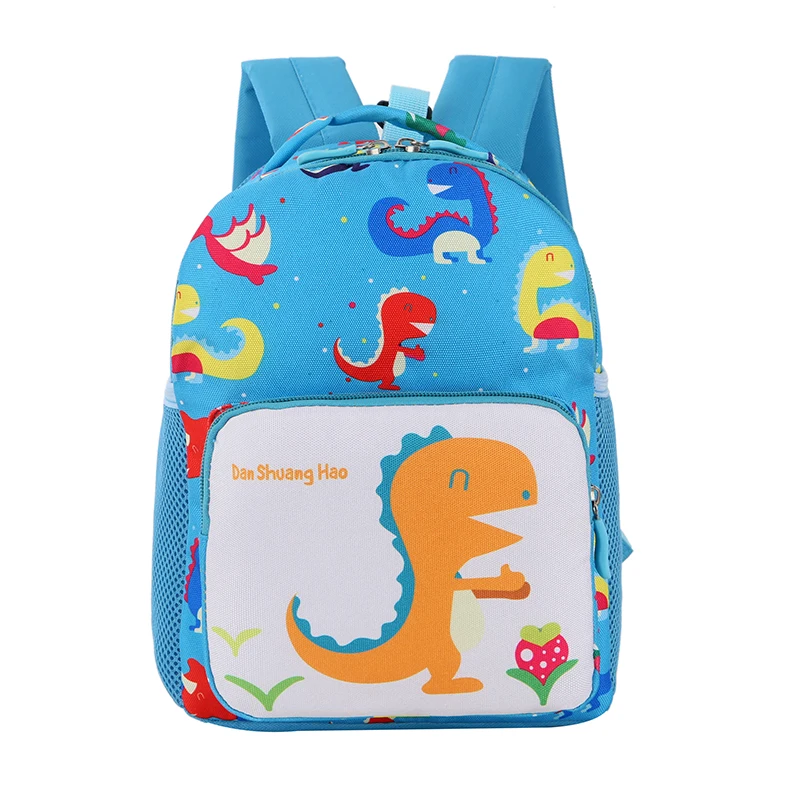 Детский Дошкольный рюкзак с мультипликационным динозавром детская школьная