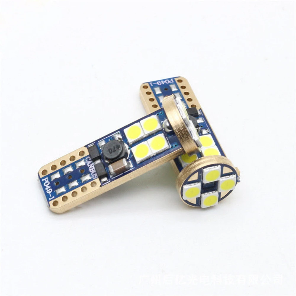2 шт. T10 3030 12SMD Blueboard декодирование автомобиля грузовика лампа автомобильная