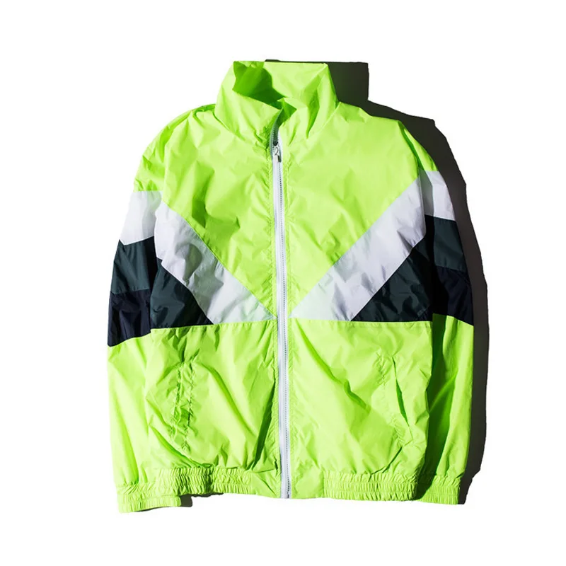 Ветровка Мужская/Женская с длинным рукавом тонкая свободная Классическая куртка