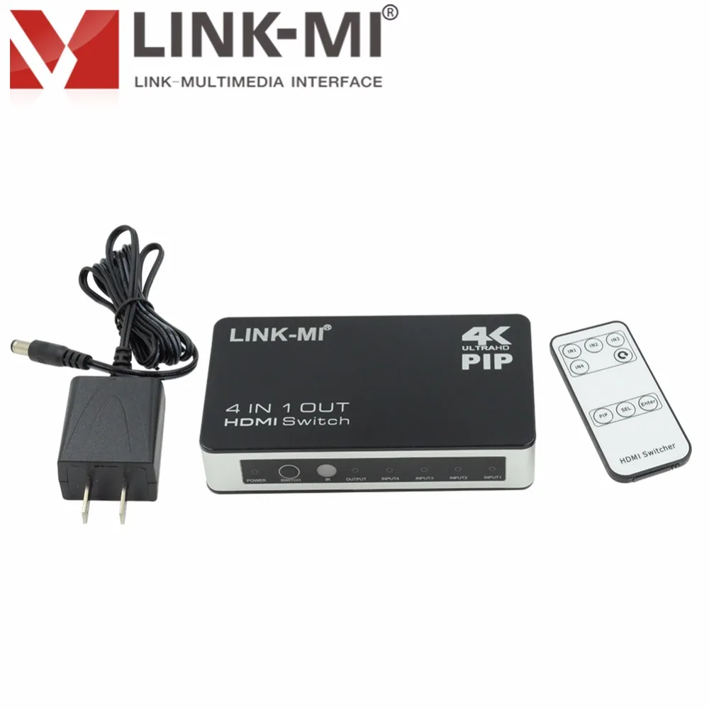 LINK MI H41P HDMI переключатель 4x1 Руководство пользователя HD видео беспроводной