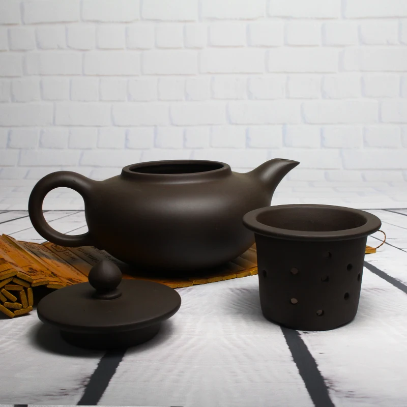 2018 чайник KungFu TeaSet большой емкости Исин ручной работы Набор чашек для чая 600 мл Zisha