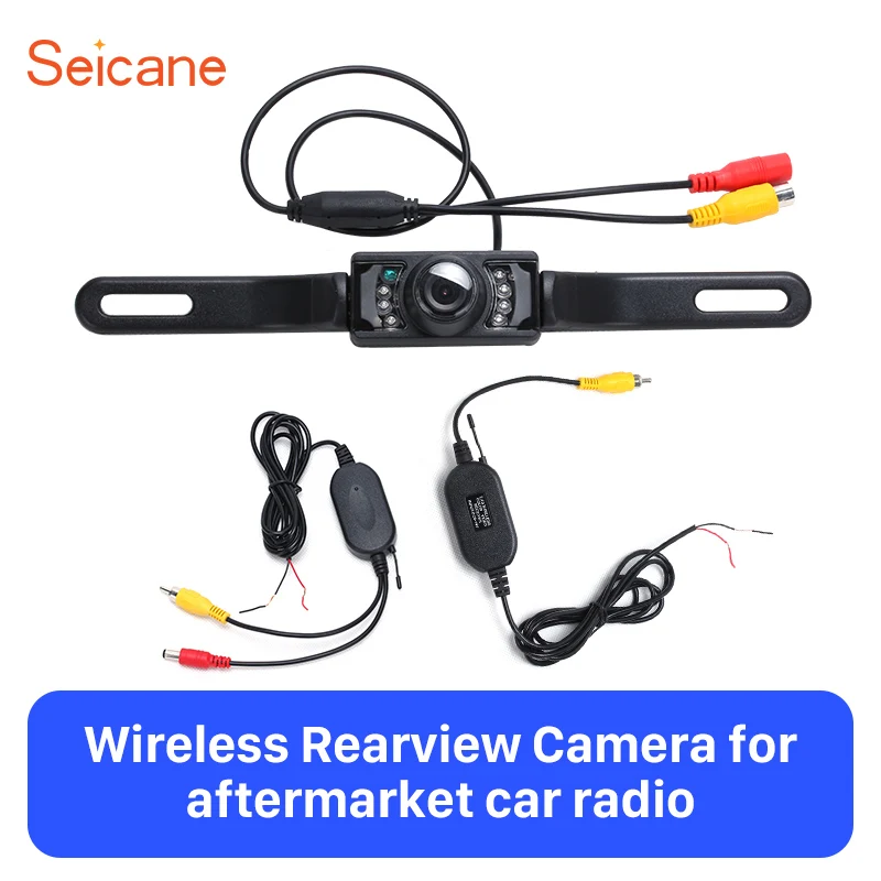 Seicane 420 tv l DC 12V PAL/NTSC телевизионная система 170 градусов Беспроводная автомобильная