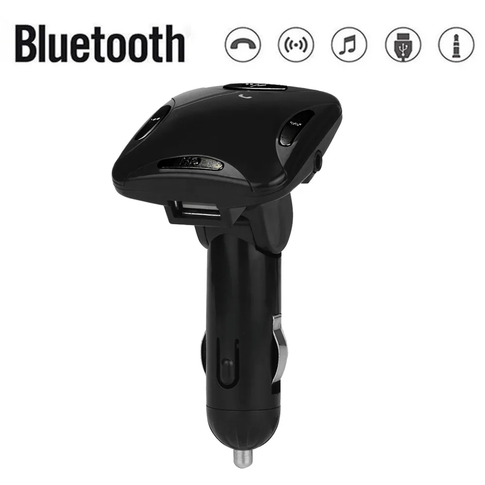 Mosunx новый черный Bluetooth LCD автомобильный комплект MP3 плеер fm передатчик модулятор SD