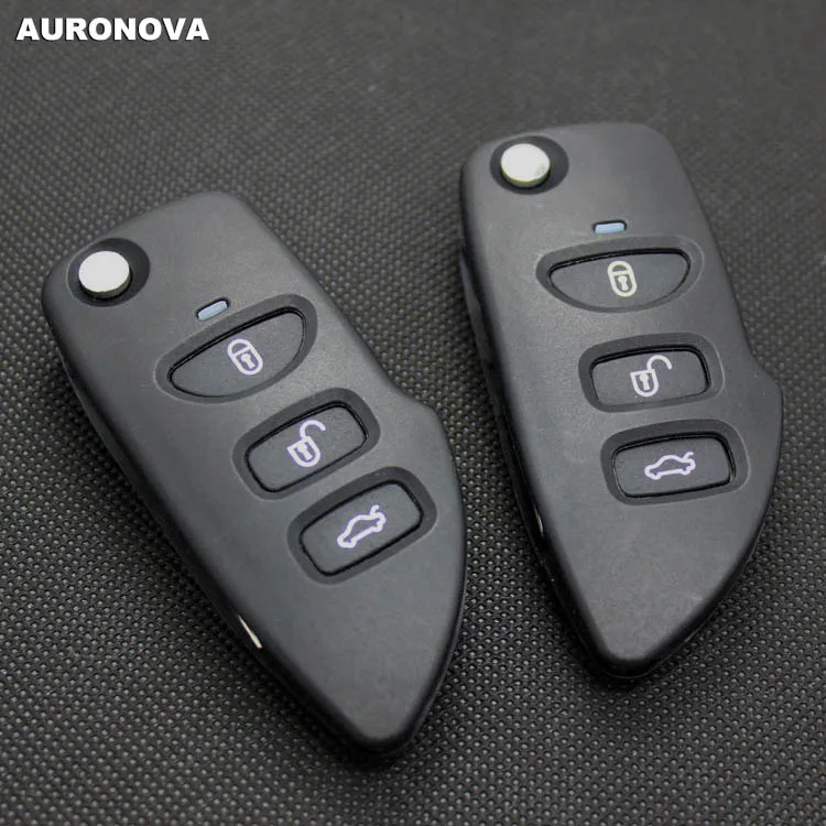 Новое обновление ключ для Kia Carens 3 кнопки чехол дистанционного ключа от машины