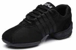 black Размер 34-43, новинка,, Брендовая женская обувь для сальсы, современные спортивные танцевальные кроссовки в стиле хип-хоп, джаз, обувь черного цвета, wd029 - Цвет: black