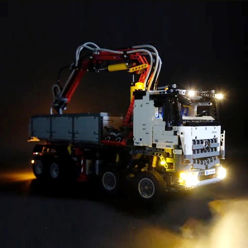 Светодиодные лампы для Lego 42043 20005 строительные кирпичные блоки lego technic Arocs 3245