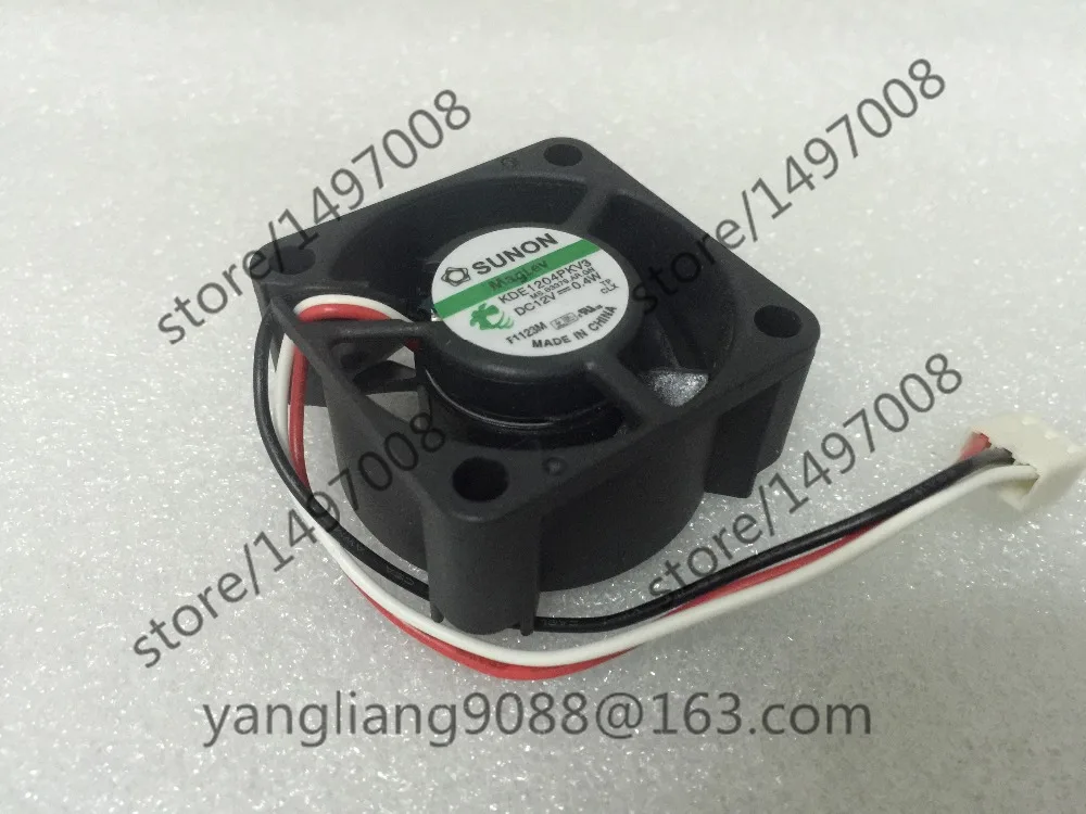 Вентилятор охлаждения сервера SUNON KDE1204PKV3 MS.B3379.AR.GN DC 12 В 0,4 Вт 40x40x20 мм