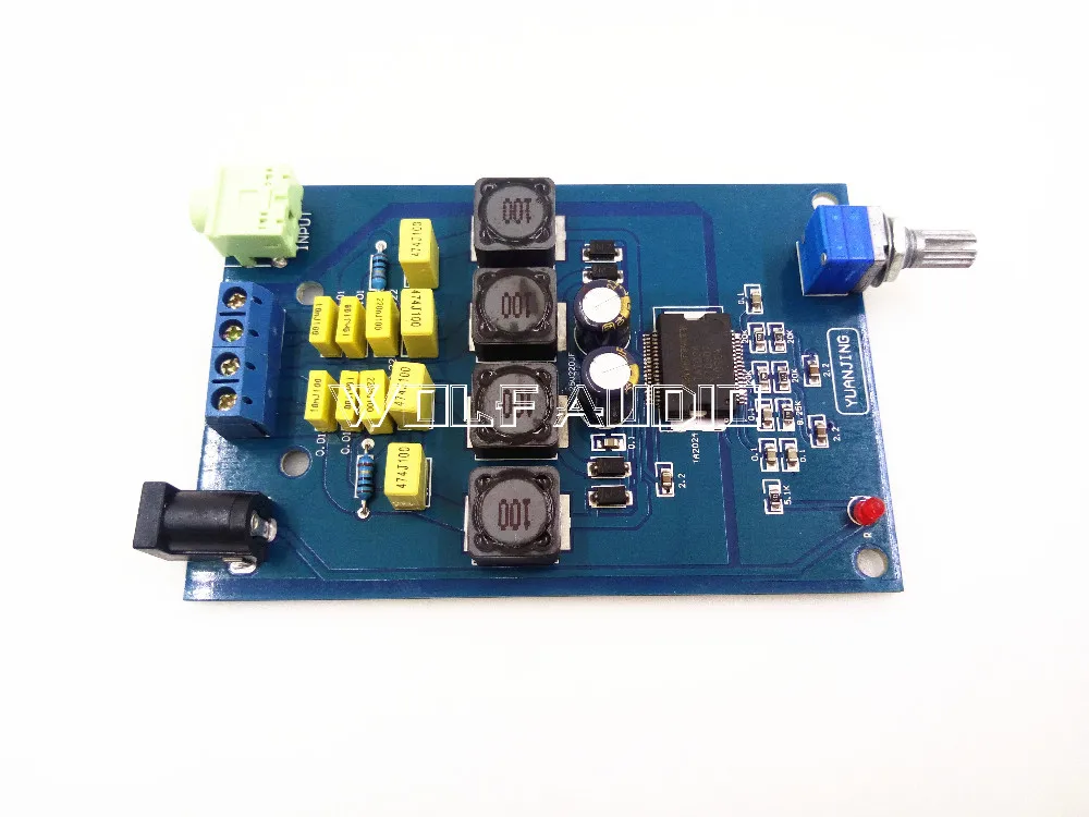 Новый список Hi Fi Tripath TA2024 Mini Class T стерео цифровая плата усилителя маленький