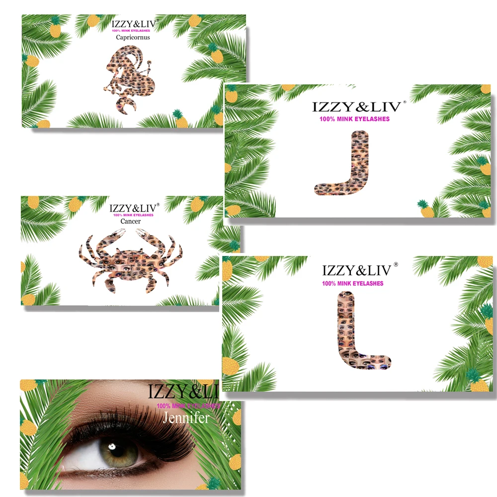 IZZY &amp LIV 5D норковые ресницы 25 мм Длинные крест-накрест легкие накладные