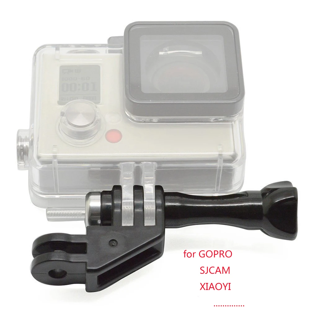 90 градусов рукоятки Адаптер штатива с накатанной головкой для экшн-Камеры GoPro Hero