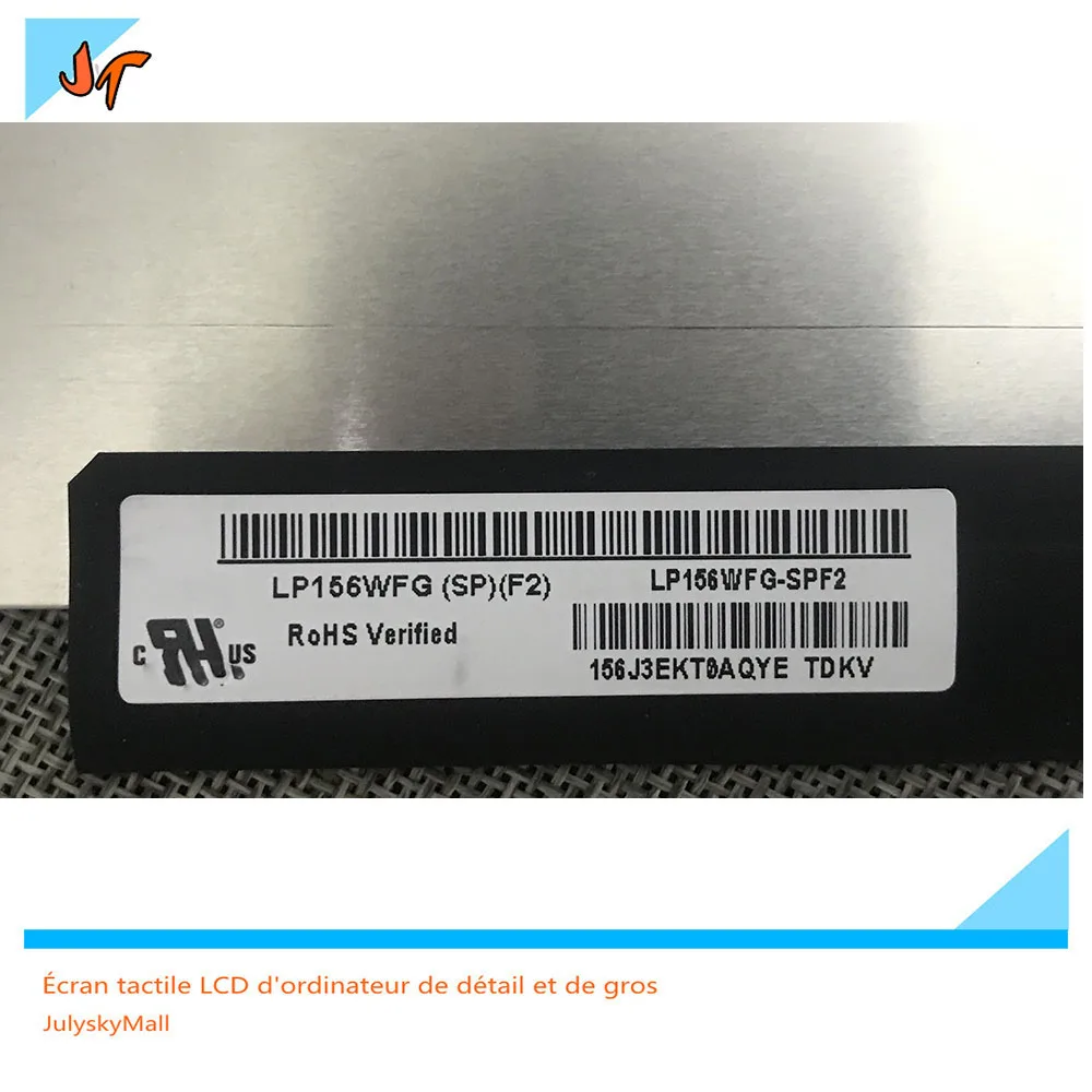 Оригинальный 144 Гц ЖК-дисплей экран 72% NTSC микро кромкой LP156WFG-SPF2 LP156WFG SP F2 LGD05C0 NV156FHM-N4J