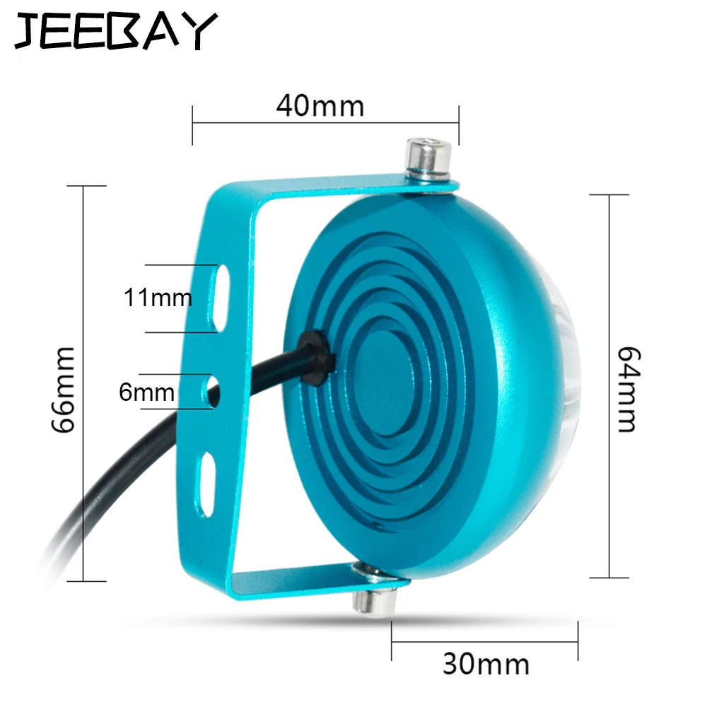 JEEBAY 12V мотоциклов декоративная лампа стоп сигнал Предупреждение светодиодный
