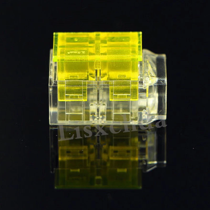 5pcs 2pin 1.5-2.5mm2 Press Connector wire with no peel Quick cable clamp Terminal Block 2 Way Easy Fit | Освещение