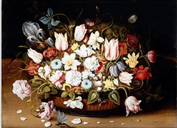 

Elegant floral painting Flower Arts Needlework 14CT Canvas Unprinted Handmade Embroidery Cross Stitch Kits DIY Home Decor