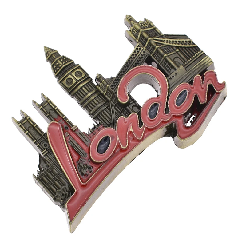 Известная страна металлические магниты на холодильник Дубаи голландская