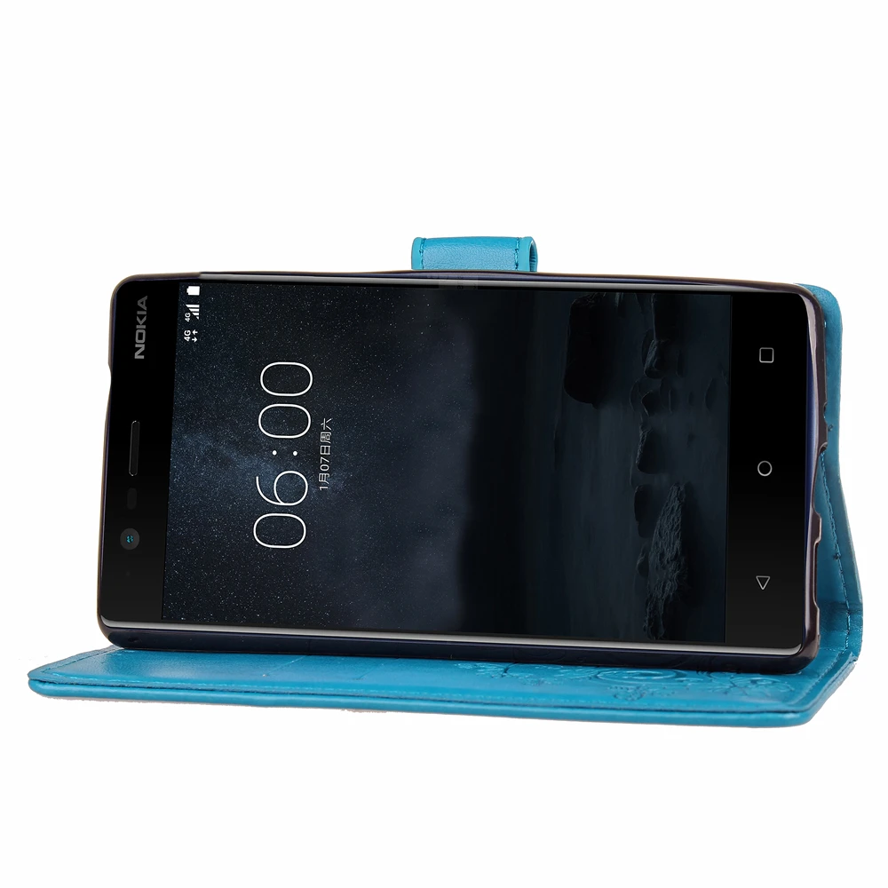 Флип кейс для Nokia 3 Global TA 1020 1032 чехол кошелек из искусственной кожи Nokia3 1038