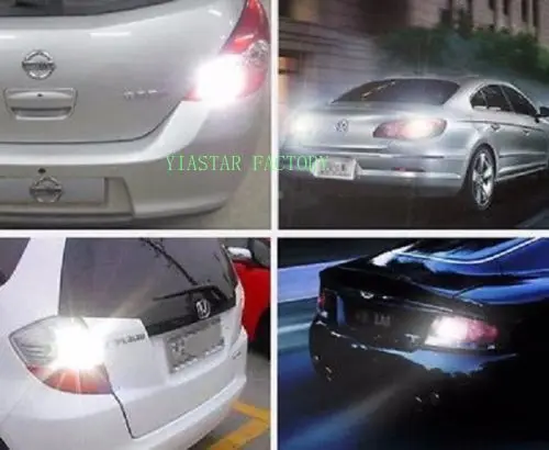 Yiastar 10 шт. 3156 автомобильный светильник источник 27 SMD 5050 чипы P27/7 Вт led высокой