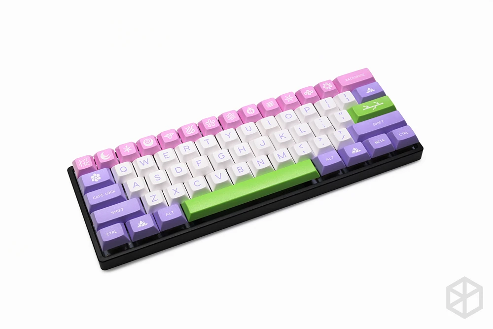 Чехол с металлическими ножками для механической клавиатуры gh60 xd60 xd64 сатана |