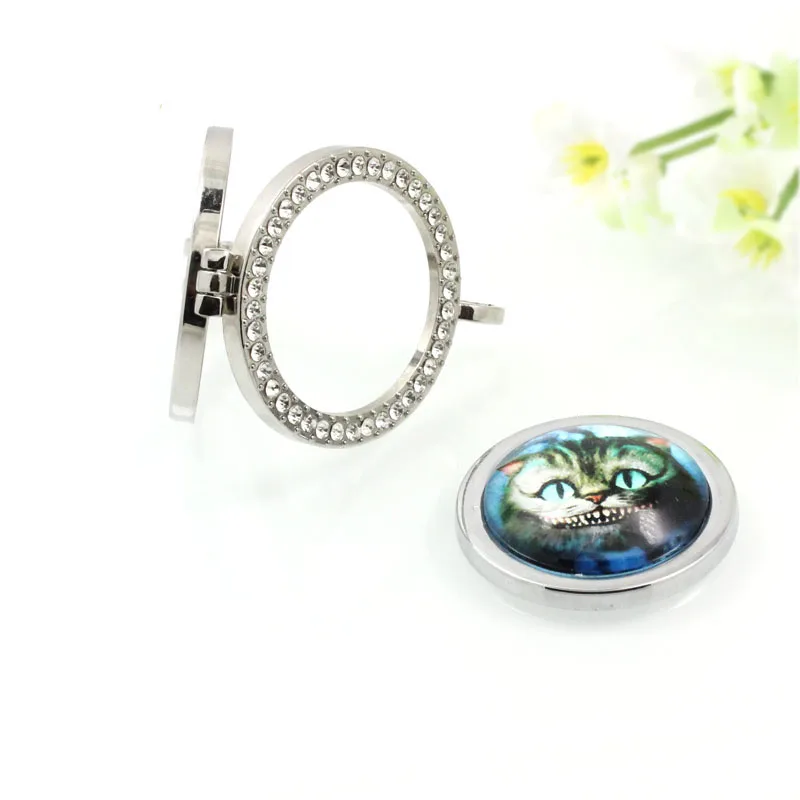 Оптовая продажа 1 шт./лот 33 мм стеклянная монета My Moneda Tree Of Life размер 35 монетница