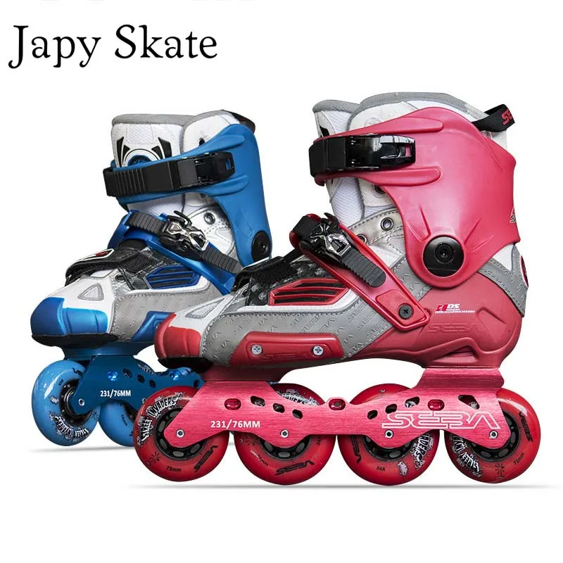 Japy Skate оригинальные SEBA HVG SEBA высокие блестящие Взрослые роликовые коньки обувь для катания на роликах скольжение слалом FSK Patines Adulto