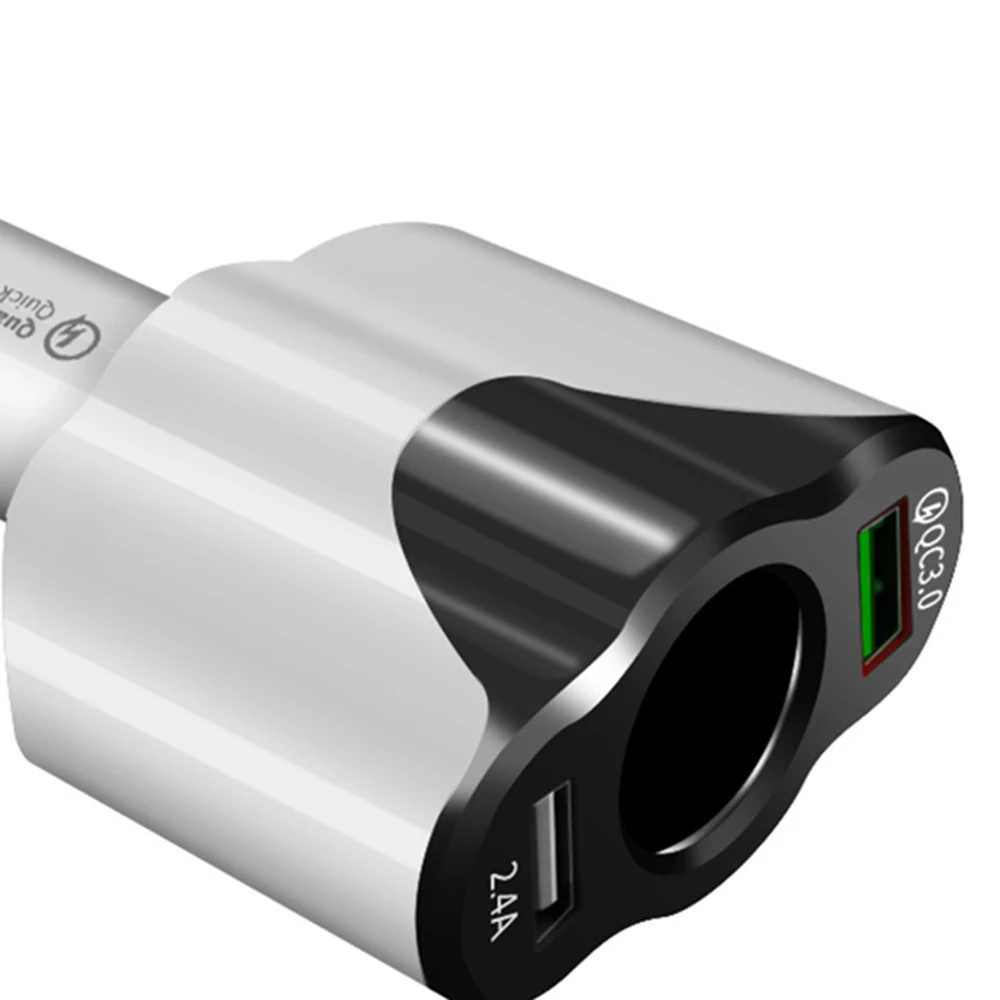 Хит продаж Автомобильный USB прикуриватель зарядное устройство 12В 24В