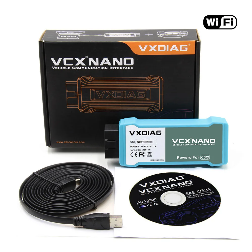 VXDIAG VCX NANO techstem V14.00.018 для JLR SDD V158 ODIS V5.1.5 для VAG OBD OBD2 автоматический диагностический сканер ECU программист инструмент