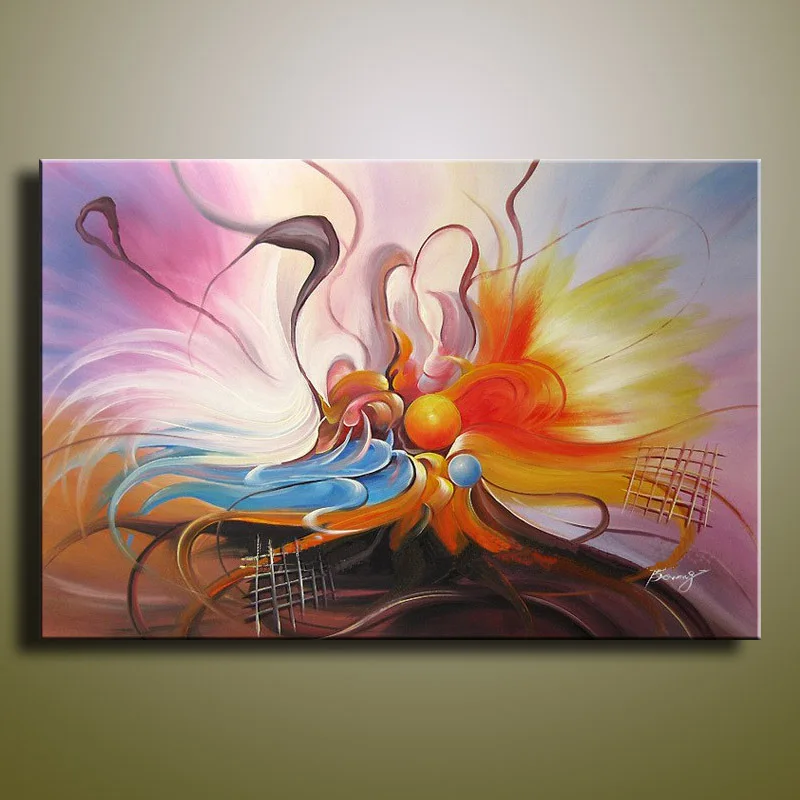 

handmade oil painting on canvas modern 100% Best Art Abstract oil painting original directly from artis XD1-247