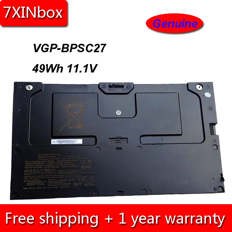 7XINbox 49Wh 11 1 V Подлинная женская батарея для ноутбука Sony VPCZ21V9E VPCZ21M9E VPCZ21 VPCZ214GX