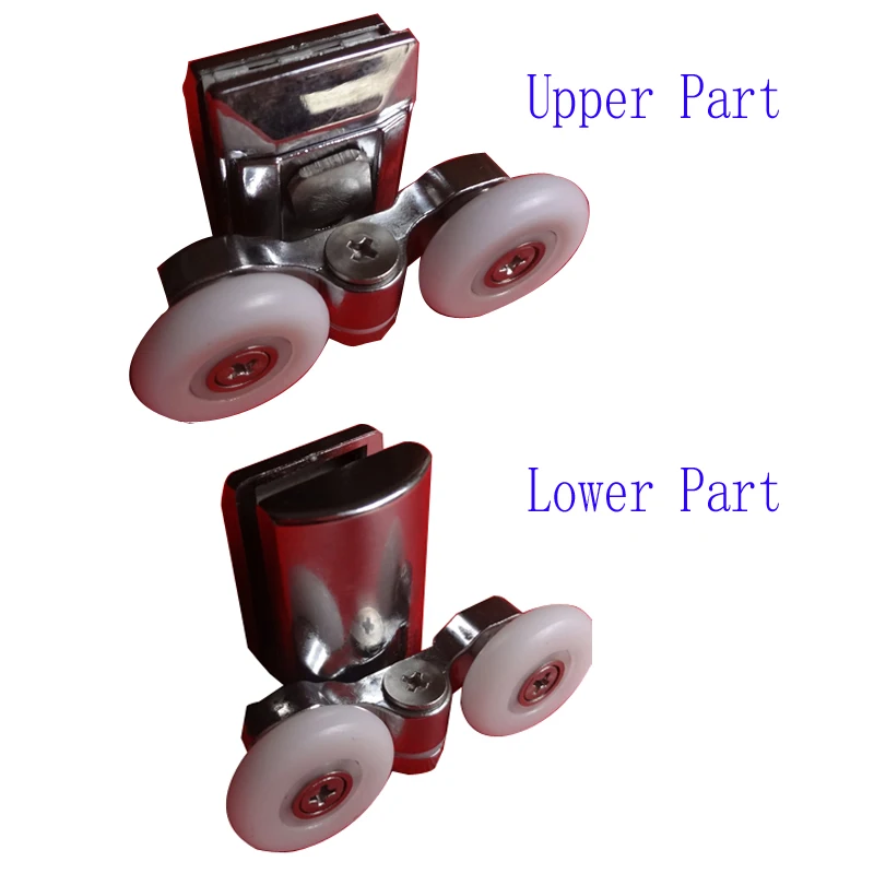 Ролики для душевых дверей из сплава цинка диаметр бегунов 20 мм/23 мм/25 мм