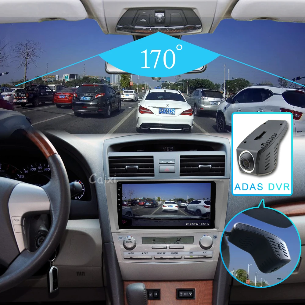 Автомобиль Xi 2din 9 дюймов 2.5D Android 8,1 Автомобильный DVD Радио мультимедийный плеер для Toyota Camry 2007 2008 2009 2010 2011 Навигация gps