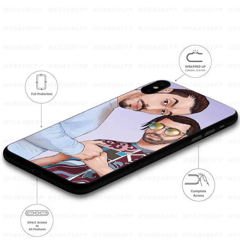 Мягкий силиконовый чехол WEBBEDEPP PNL для iPhone 11 Pro Xr Xs Max X или 10 8 7 6 6S Plus 5 |