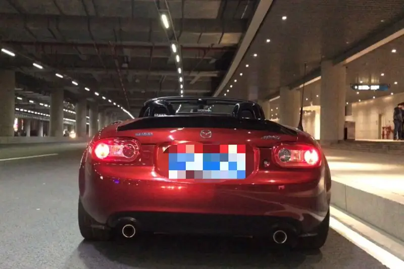 Автомобильный-Стайлинг для MX5 NC NCEC ростер Miata EPA Тип 3 задний спойлер из углеродного волокна глянцевое волокно Багажник крыло губы(PRHT жесткий верх только