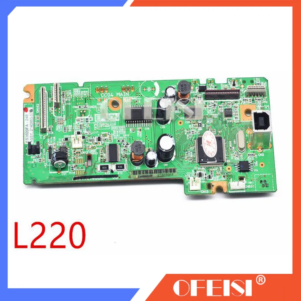 1 шт х форматированная плата для Epson L220 L300 L210 L365 L100 L101 L200 L201 в принтер запчасти 2140861 2158979 2140863