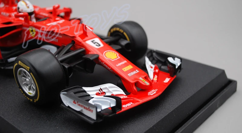Новое поступление подарок 1/18 SF70H модель металлическая коллекция Матч гоночный