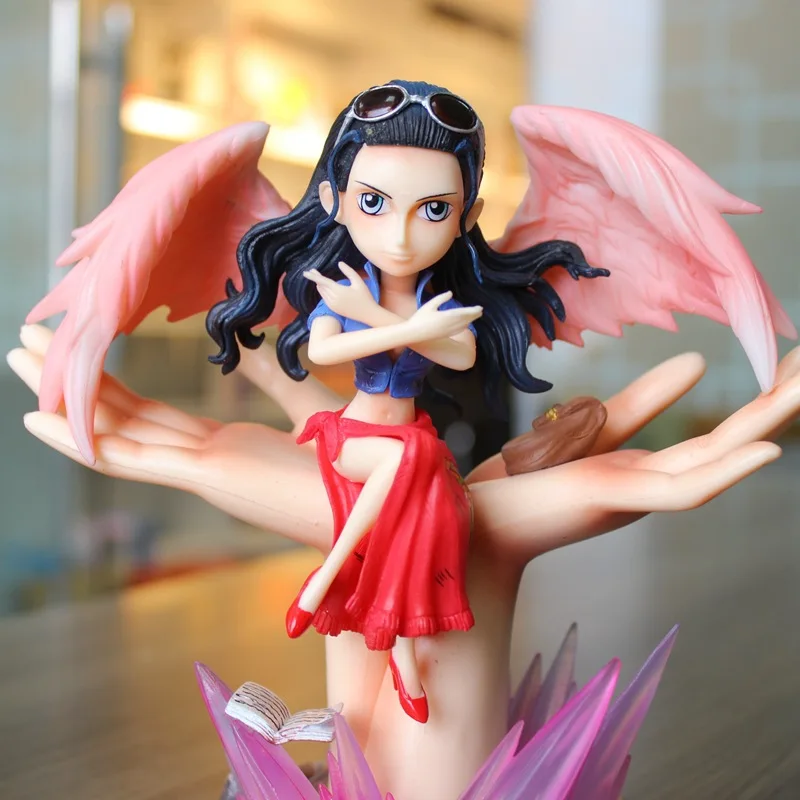 Robin no box Аниме one piece GK gear четвёртый Луффи Зоро игрушки Санджи и нами Робин Чоппер ПВХ фигурка коллекция моделей Игрушек - Цвет: Robin no box
