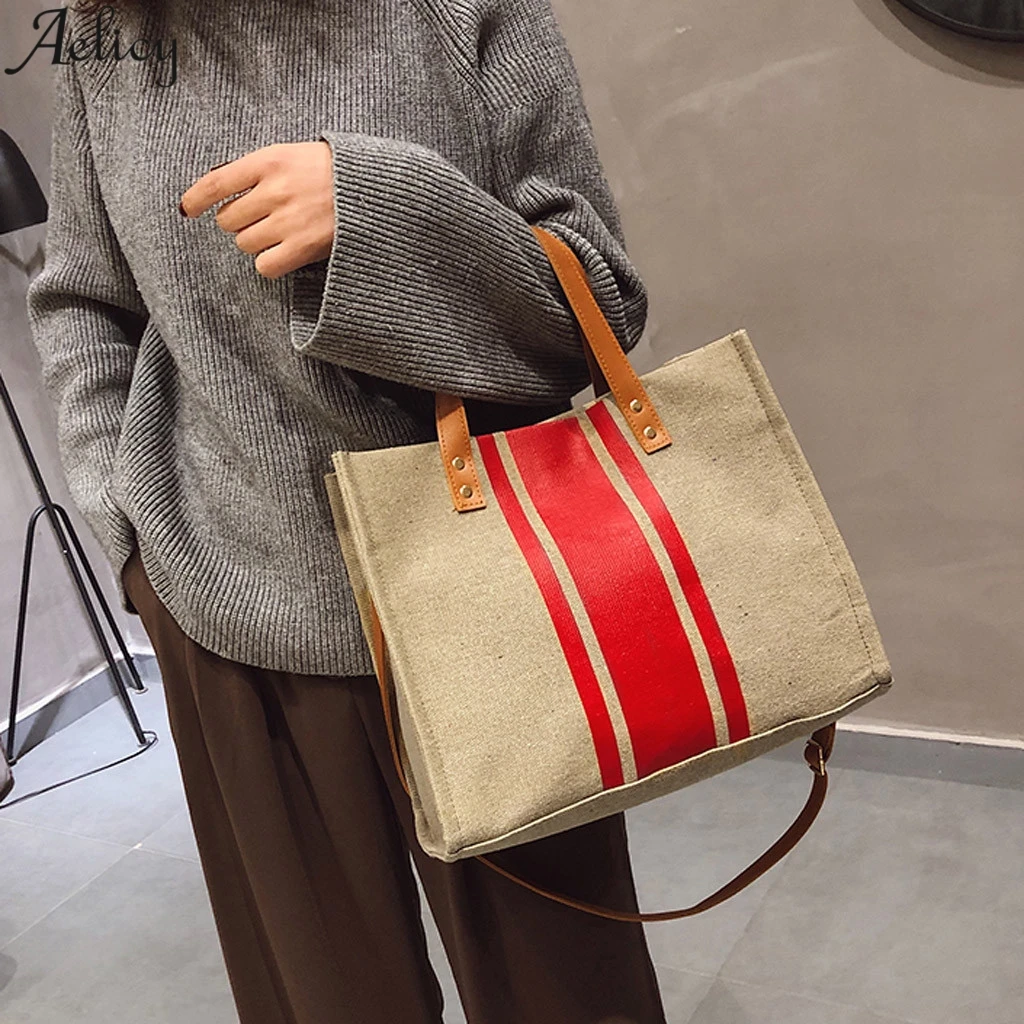 Aelicy сумки на плечо модные для девочек холщовые Ретро стиль ранцы наклонная сумка