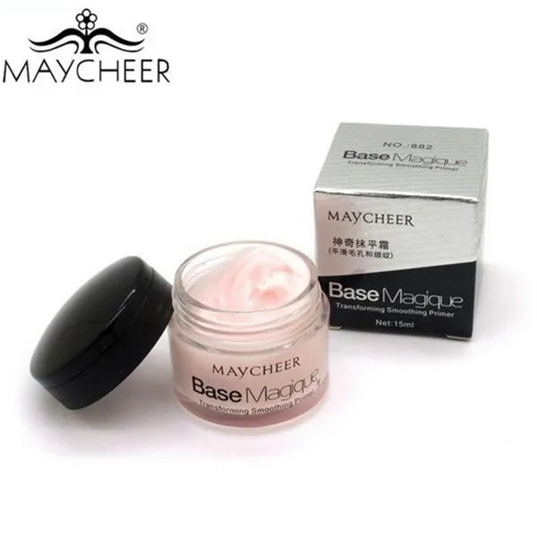 Face Concealer Cream Cosmetic Foundation Base Cover Pore Wrinkle Makeup Primer Lasting Oil Control Waterproof MAYCHEER 15ML