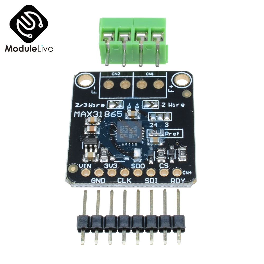 MAX31865 SPI PT100/PT1000 RTD-to-Digital плата преобразователя температуры термопары сенсор модуль усилителя для Arduino 3,3 В/5 В