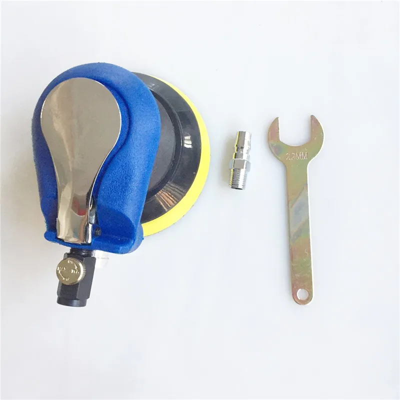 Самовакуумные пневматические шлифовальные машины 5 дюймов 125 мм Эксцентриковая