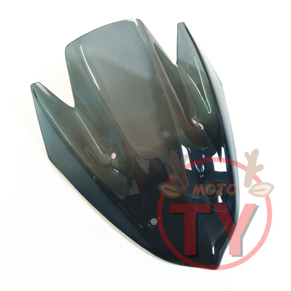 Ветровое стекло для мотоцикла Kawasaki Z1000 Z 1000 2010 2013 10 13 ветровое дымчато черный