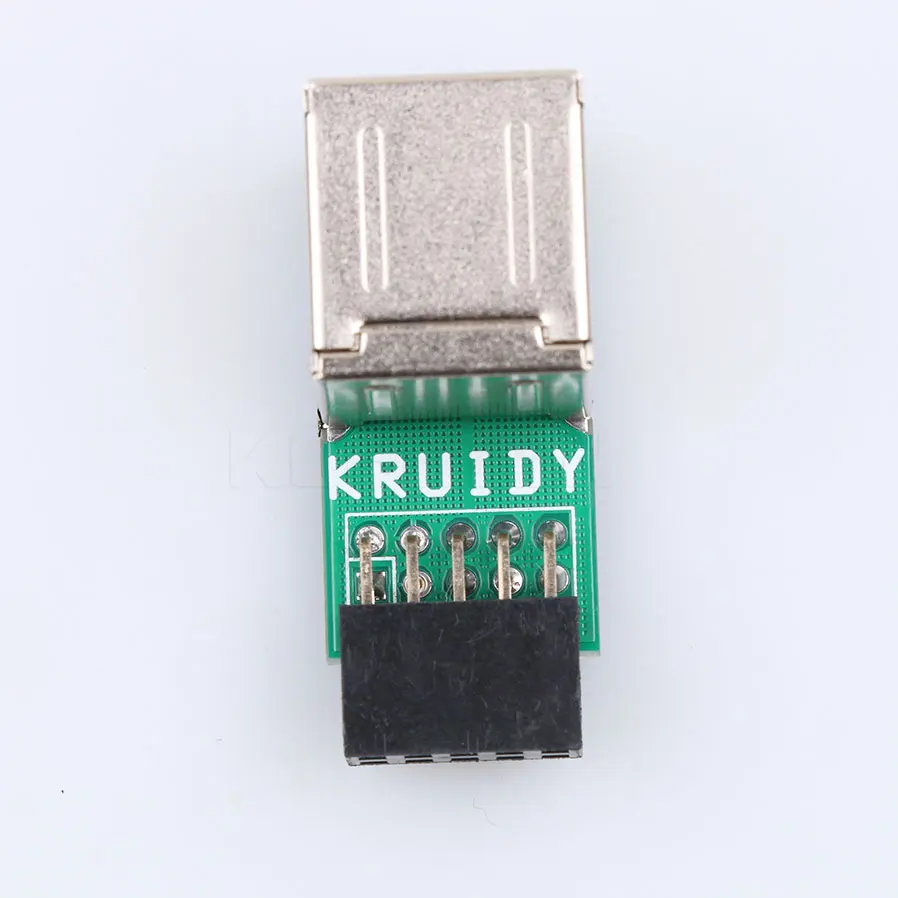 Kebidu USB 3. 0 9 контактный Женский на 2 портовый адаптер конвертер кабеля для