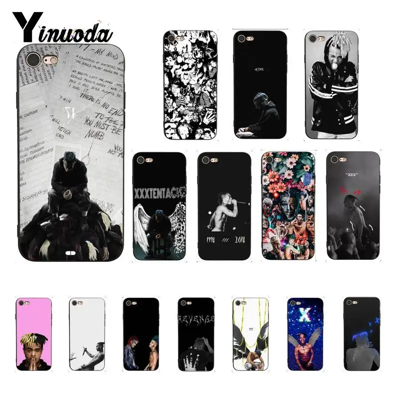 Yinuoda Rap Singer XXXTentacion MC DIY роскошный высококачественный чехол для телефона iPhone8 7 6 6S