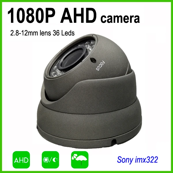 2.0mp Высокое разрешение AHD 1080 P движения Сенсор безопасности купольных Камера с