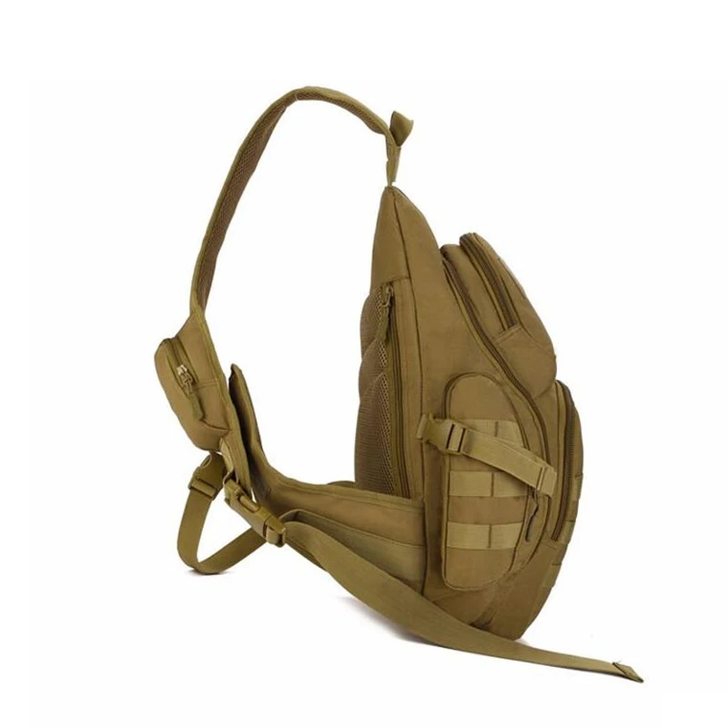 Field Tactical Chest Sling Pack Outdoor Sport One Single Shoulder Man High-quality Big Large Travel Backpack Bag S406 |