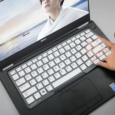 White Обложка клавиатуры для ноутбука Защитная крышка для 1" ноутбука Dell Latitude 5450 3340 7480 7490 5490 5491 E5450 E5470 E7450 E7490 E5490 - Color: White