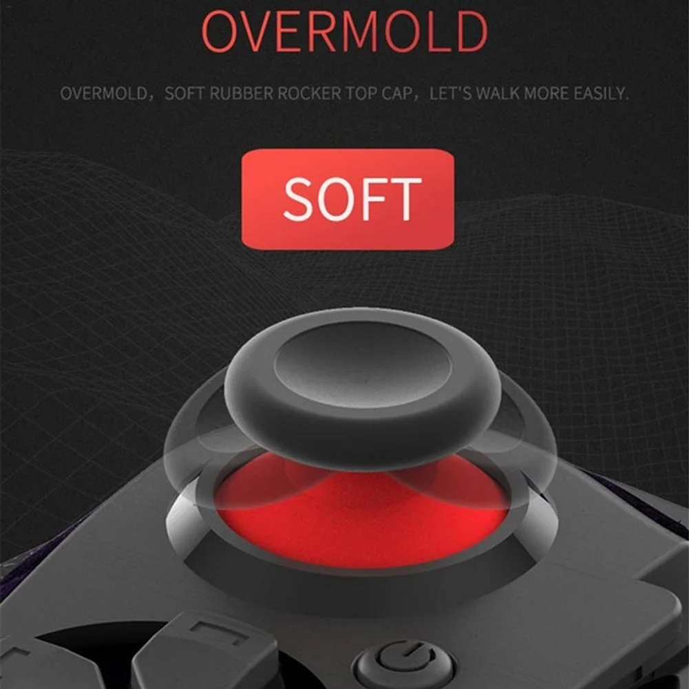 Геймпад беспроводной Bluetooth Расширенный контроллер прочный для Android Портативный