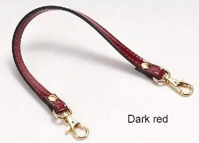 Dark red Бренд IMIDO, 33 см, натуральная кожа, сумка на ремне, ручка, короткий ремешок, сменный кошелек, аксессуары, части, correa de bolso STP153 - Цвет: Dark red