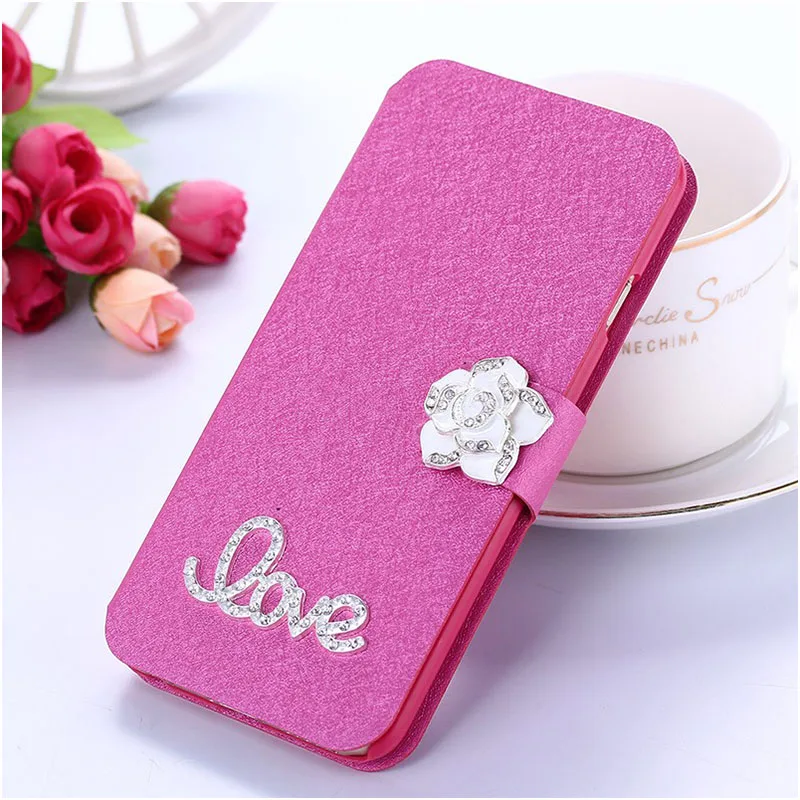 red love Camellia Pu кожаный для Xiaomi Redmi 4 4A 4 A X 4X Xiomi раскладушка Высококачественный кожаный бумажник Защитный чехол силиконовый чехол для телефона - Цвет: red love Camellia