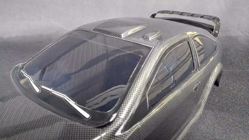 1/10 RC ONROAD самоходный автомобиль PC корпус из углеродного волокна 190 мм FFord Foucs RS WRC